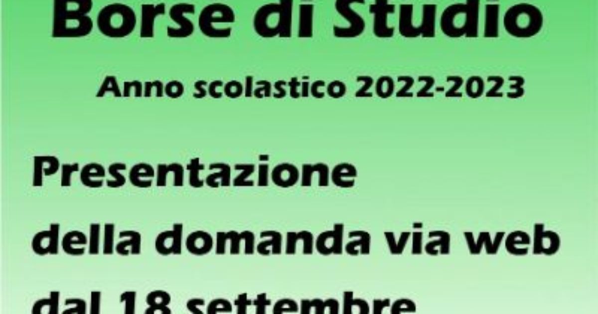 Borse Di Studio Regione 2025 2025 Niki Teddie